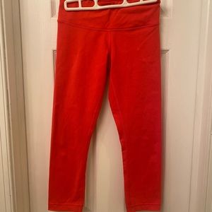 Wunder under low rise crops orange red 4